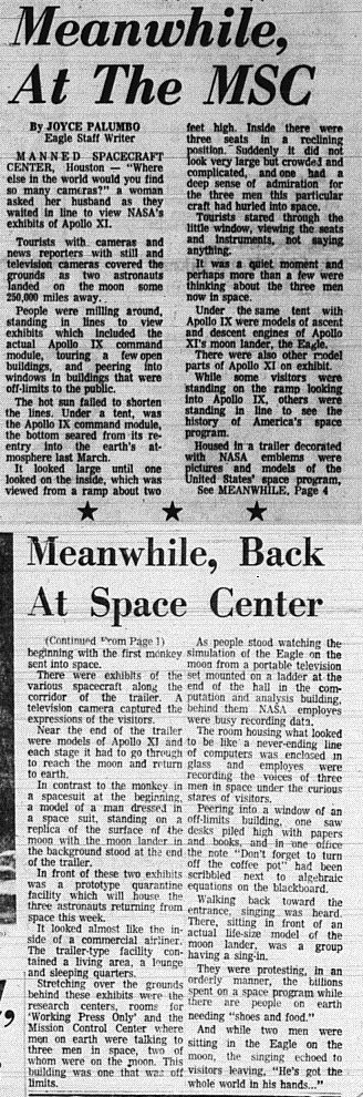 The Eagle Archives: July 21, 1969
